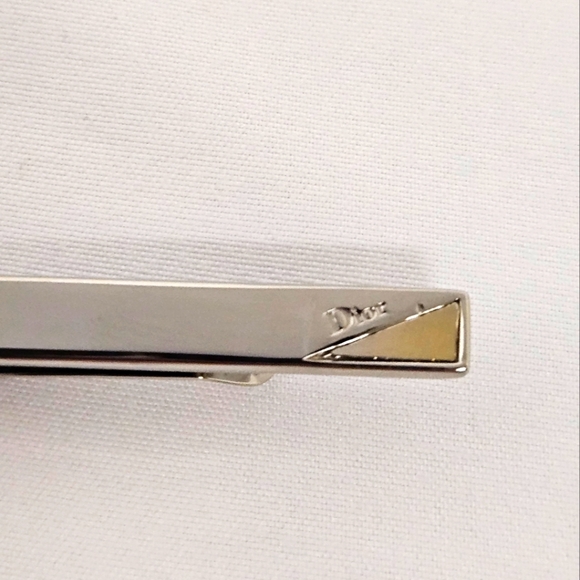 Dior Vintage Sterling Silver Tie Clip - Picture 4 of 9